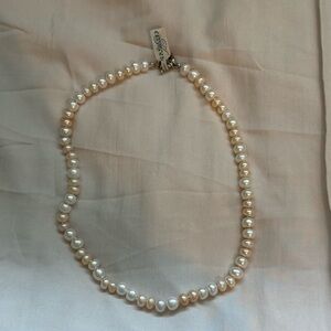 NWT Alexander Kalifano Elegant Pearl Necklace